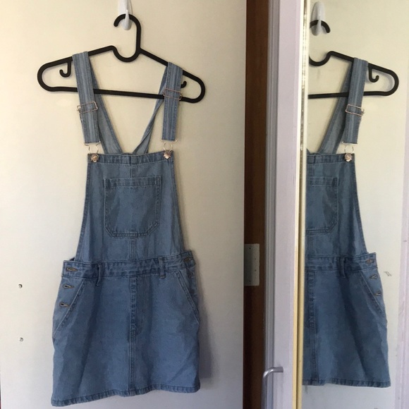 FOREVER 21 Denim Overalls - Picture 1 of 3